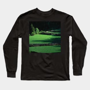 Green landscape Long Sleeve T-Shirt